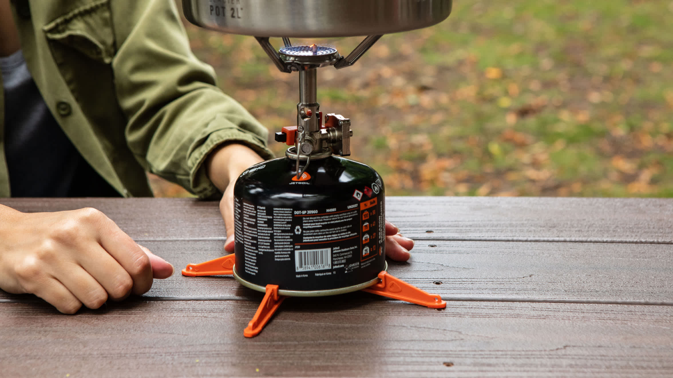 Backpacking stove fuel discount